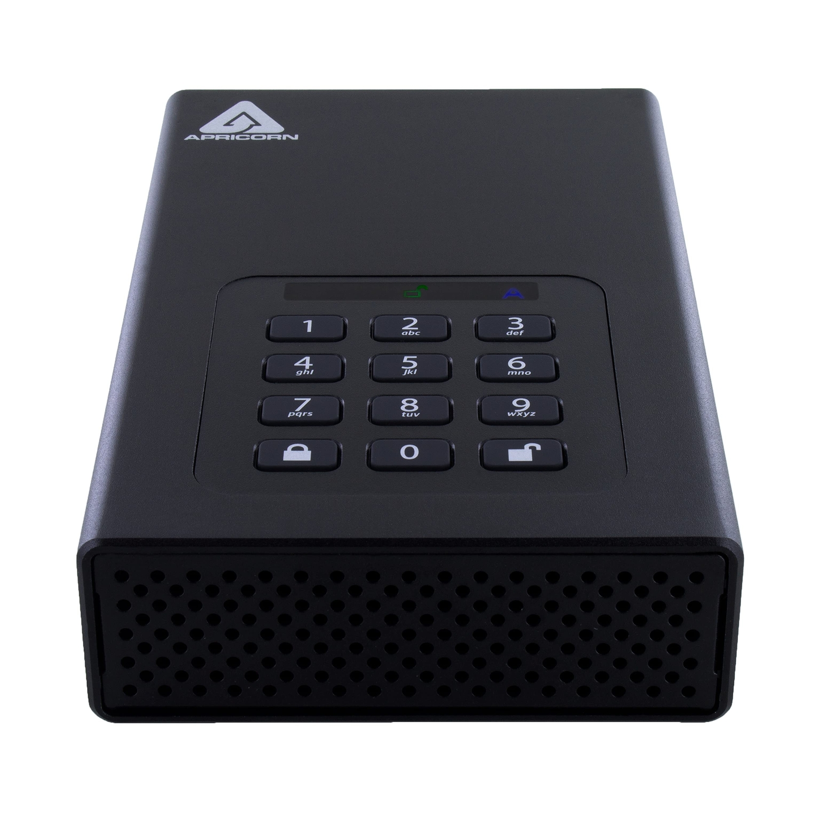 Apricorn 8TB Aegis Padlock DT 256-Bit Encryption USB 3 Hard Drive (ADT-3PL256…