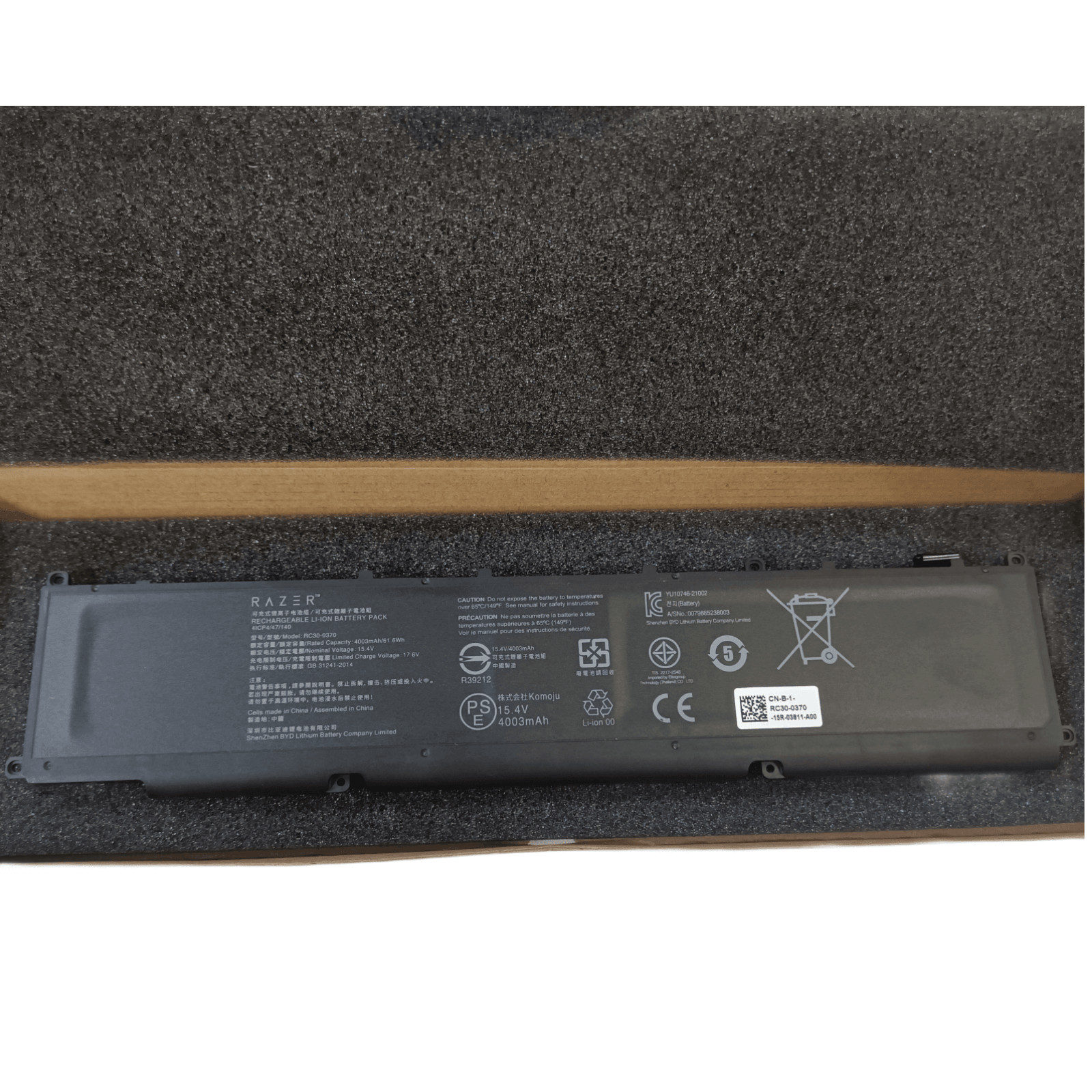 Genuine RC30-0370 RZ09-0368 61.6Wh Battery For Razer Blade Ryzen 14″ 2021 2022