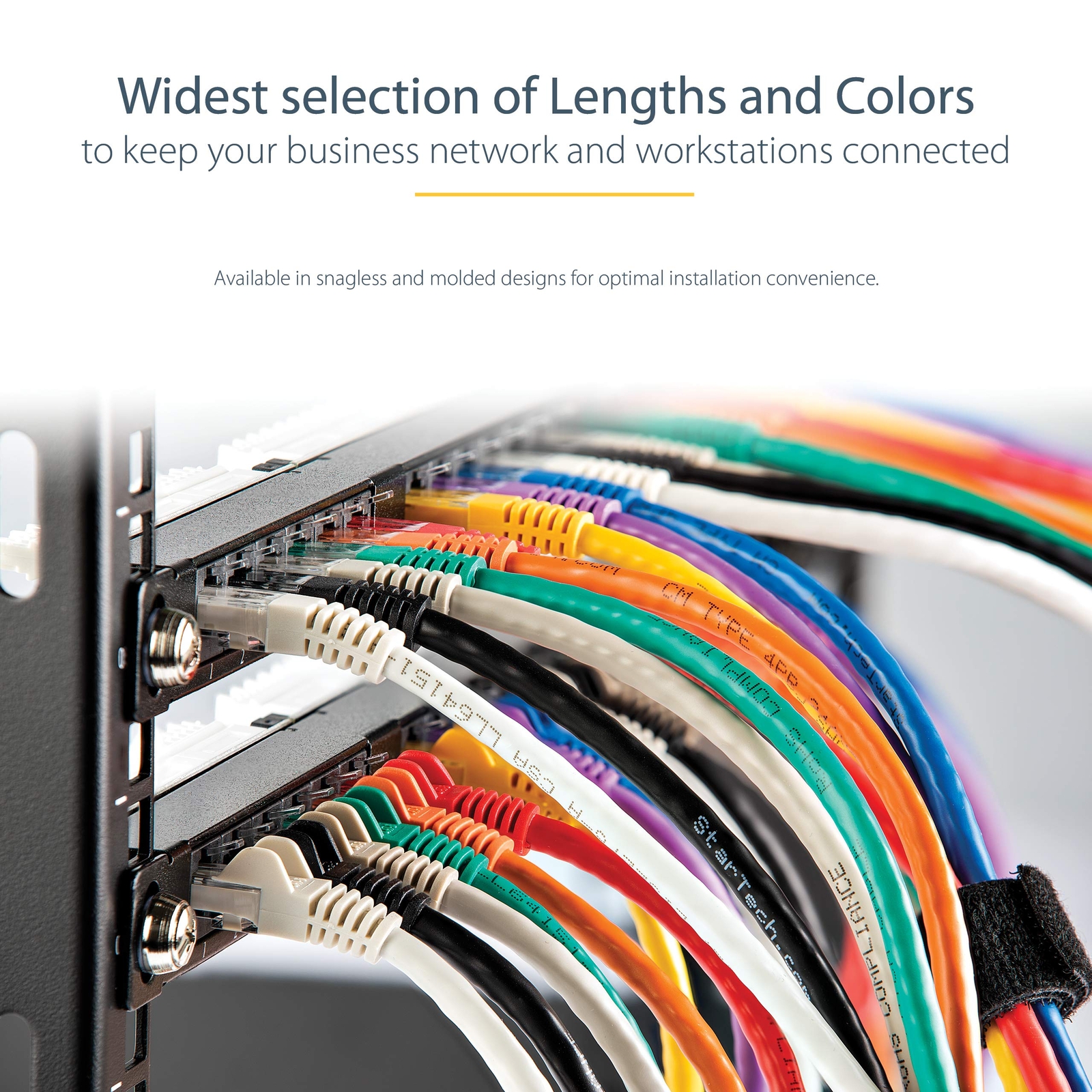 50′ Cat6 RJ45 UTP NtwkBlack
