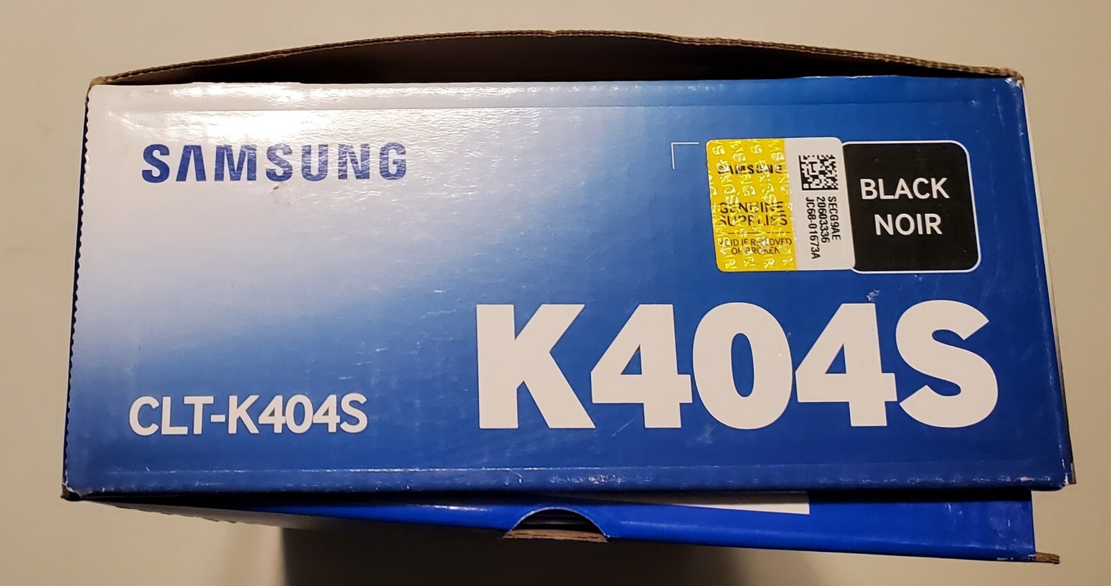 Samsung CLT-K404S Black Toner Cartridge (SU104A) 1989941 OEM Genuine