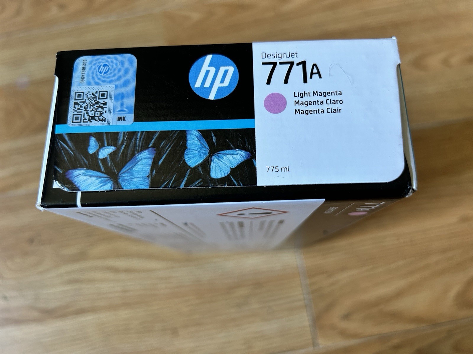 Genuine HP 771A Light Magenta Ink 775ml B6Y19A Z6200 Z6600 Z6610 Ex 2025 SEALED