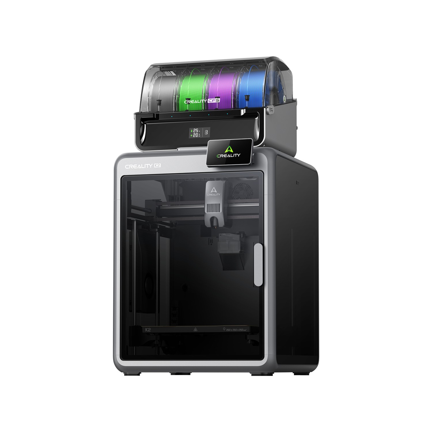 Creality K2 Combo 3D Printer Multicolor 600mm/s Pre-assembled Quiet Printing