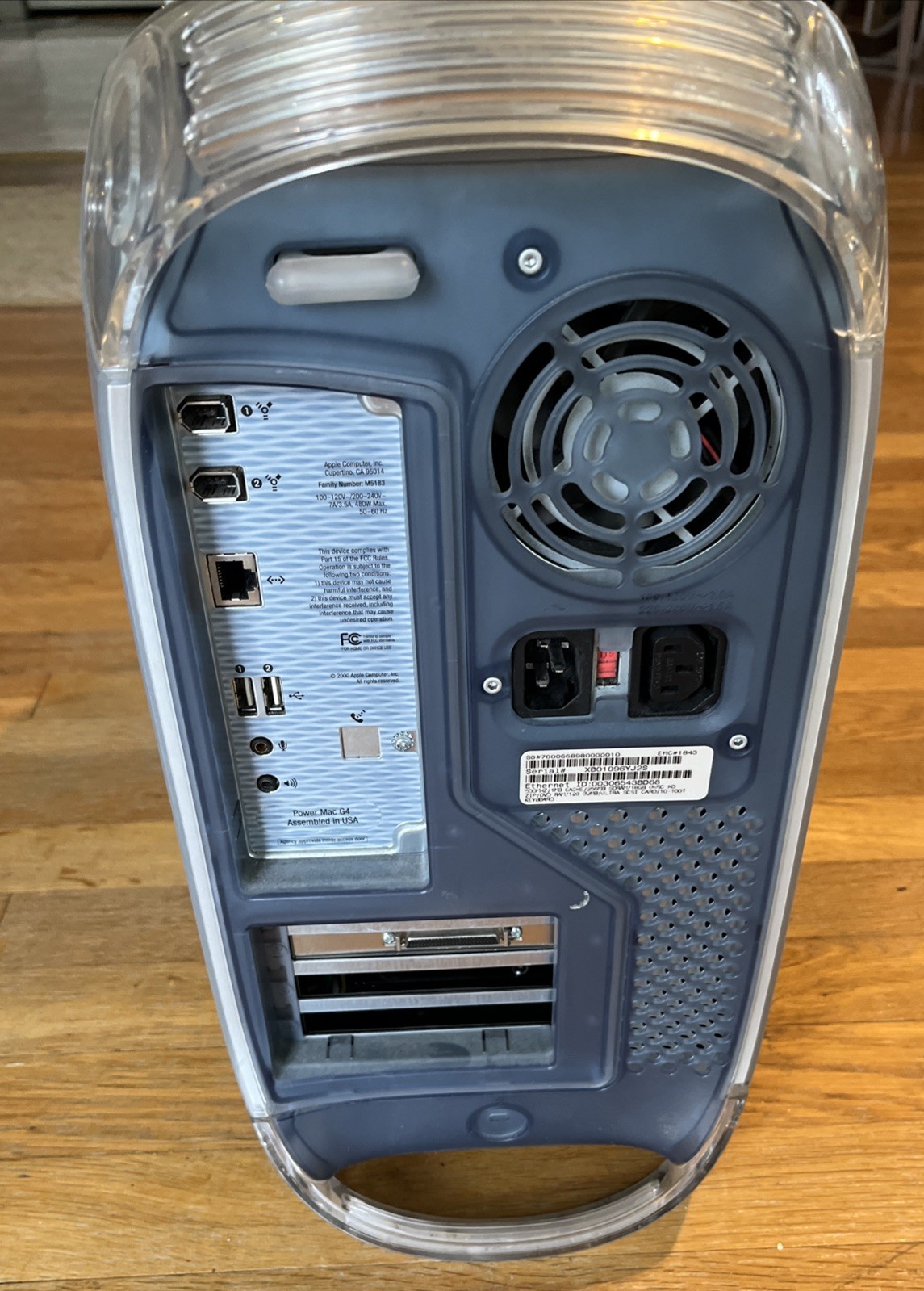 Apple Power Mac G4 500 MHz Graphite Rage 128 640GB RAM 40GB HD OS X 10.4.11/9.22
