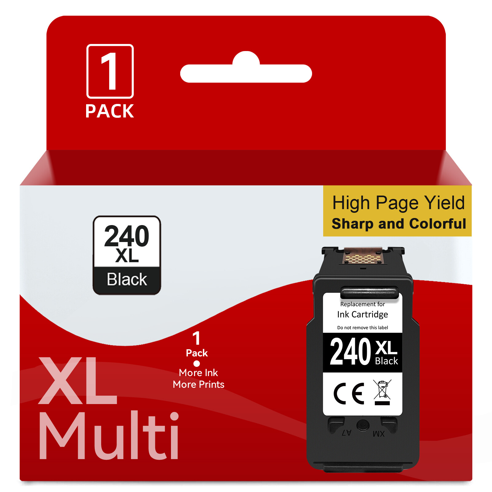PG-240XL CL-241XL Ink Cartridge for Canon 240XL 241XL PIXMA MG2120 MG3120 MG3620
