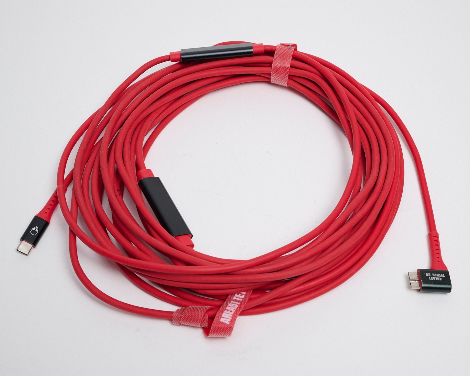 Area 51 – Roswell XL Pro USB Micro-B Right Angle To USB-C Tether Cable 9.5M/ 31f