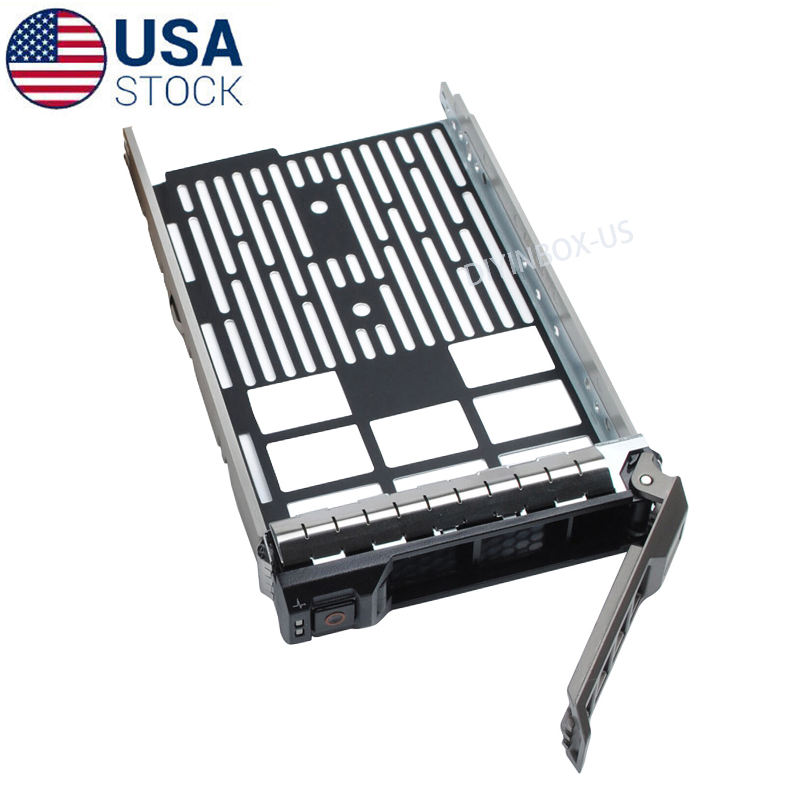 Dell 3.5″ LFF SAS SATA HDD Drive Caddy Try For Dell PowerEdge R730 R720 R520