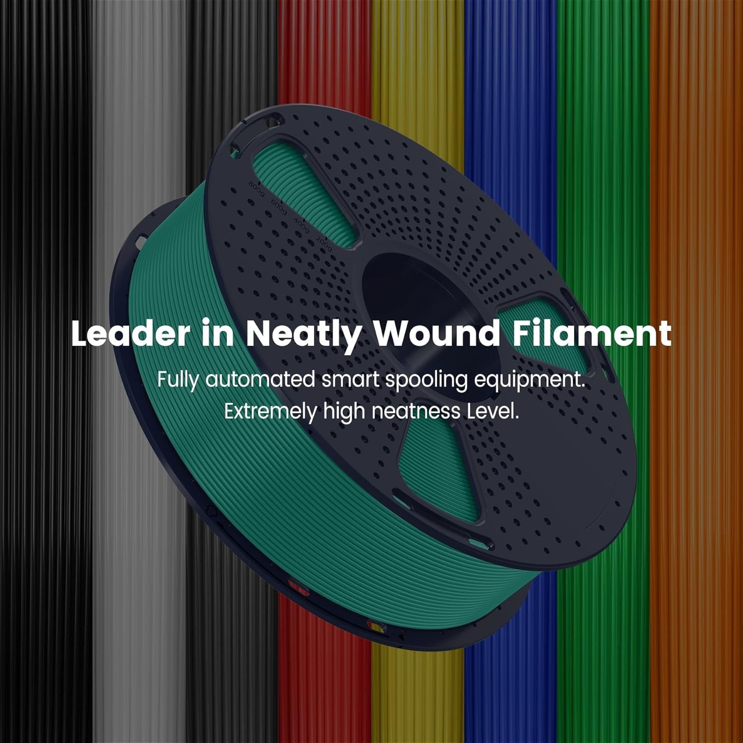3D Printer Filament Bundle PLA Filament 1.75Mm, Individually Vacuum