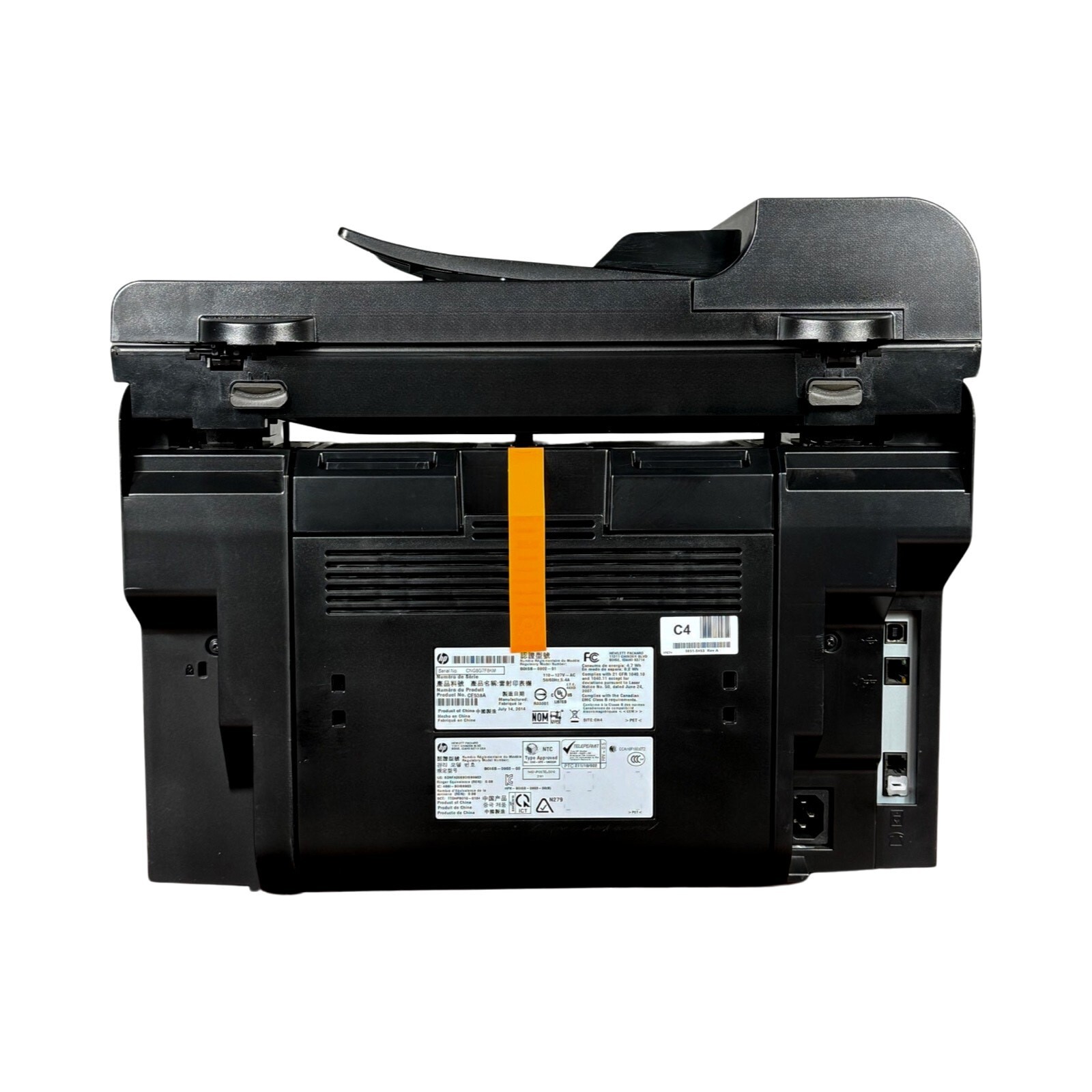 HP LaserJet Pro MFP M127fn | Monochrome, Copy, Scan, Fax, Network | CZ181A