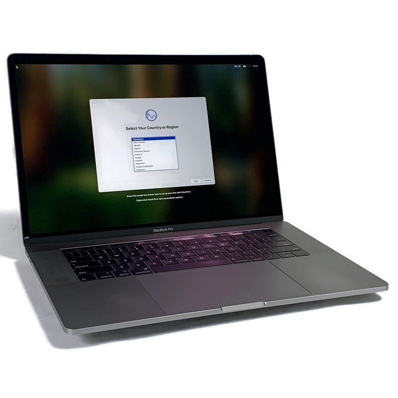Apple MacBook Pro A1990 15″ 2019 Laptop Oct Core i9-9980HK 2.4GHz 16GB 500GB SSD