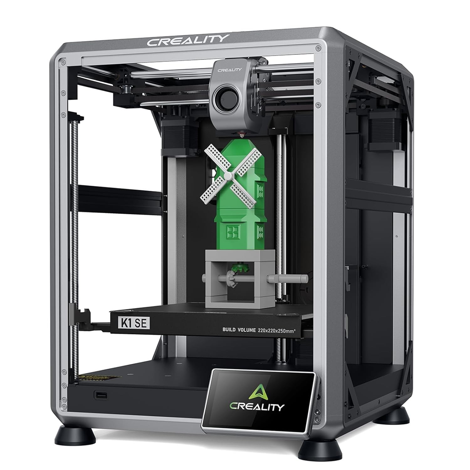 Fully Assembled K1 SE 3D Printer – 250x220x220mm for Effortless Creativity