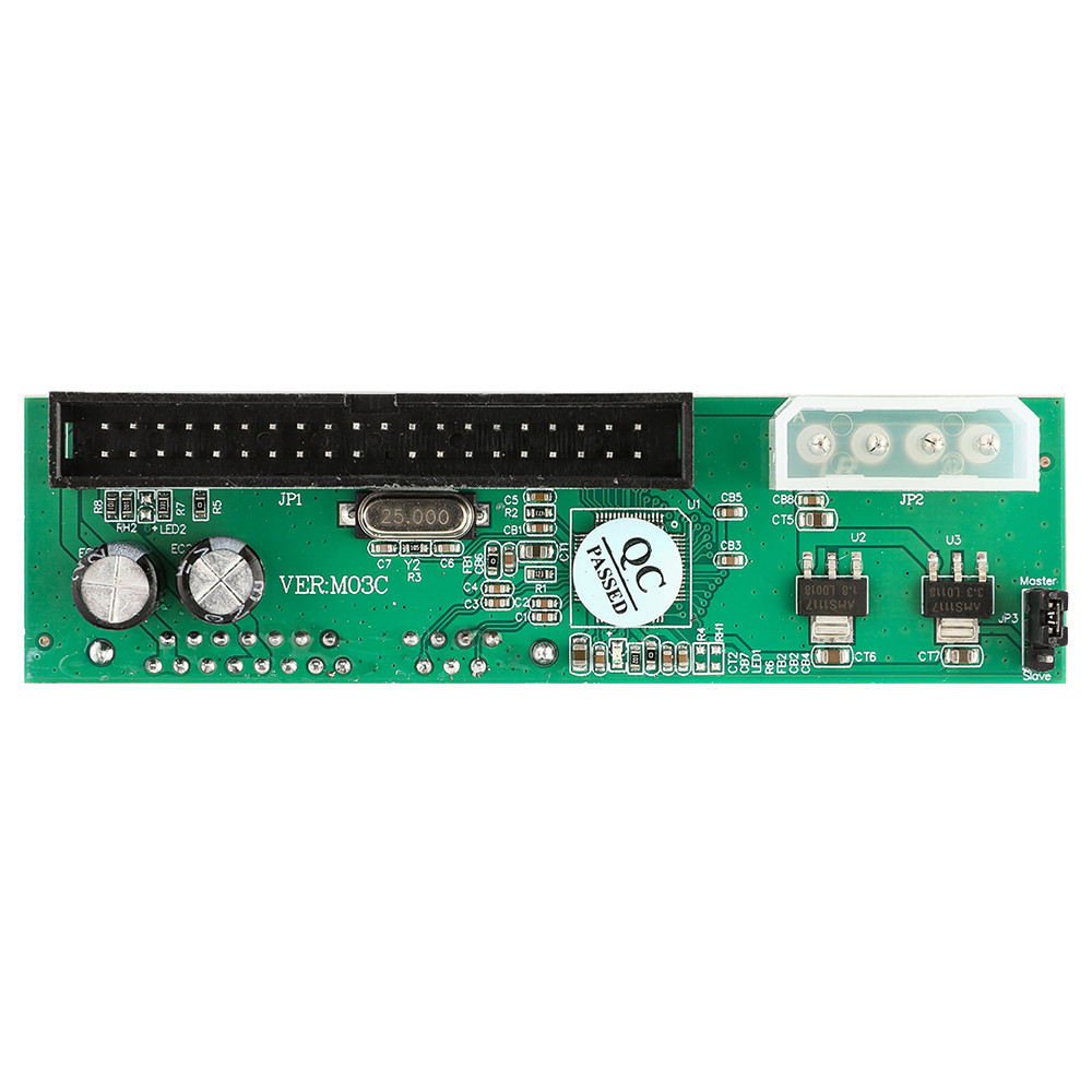PATA IDE to Serial ATA SATA Adapter Converter Card for 3.5/2.5 HDD DVD 7+15 Pin