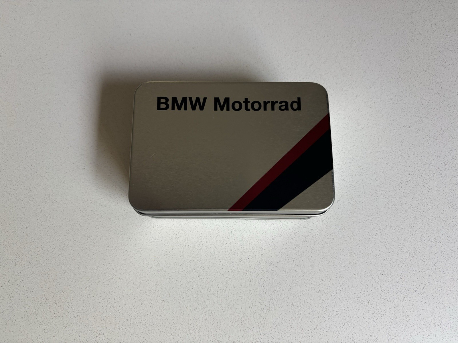 BMW Motorrad Double R Motorcycle Racer 15GB USB Flash Drive in Tin Box