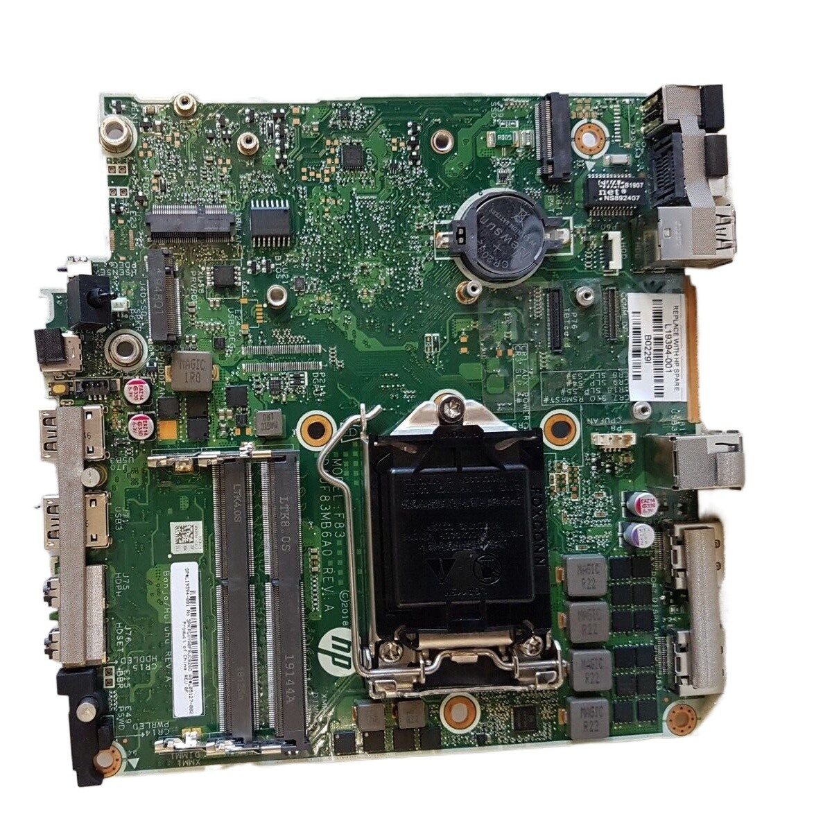 For HP EliteDesk 800 G4 Q370 DM 65W Desktop Motherboard L19394-601 L19394-001