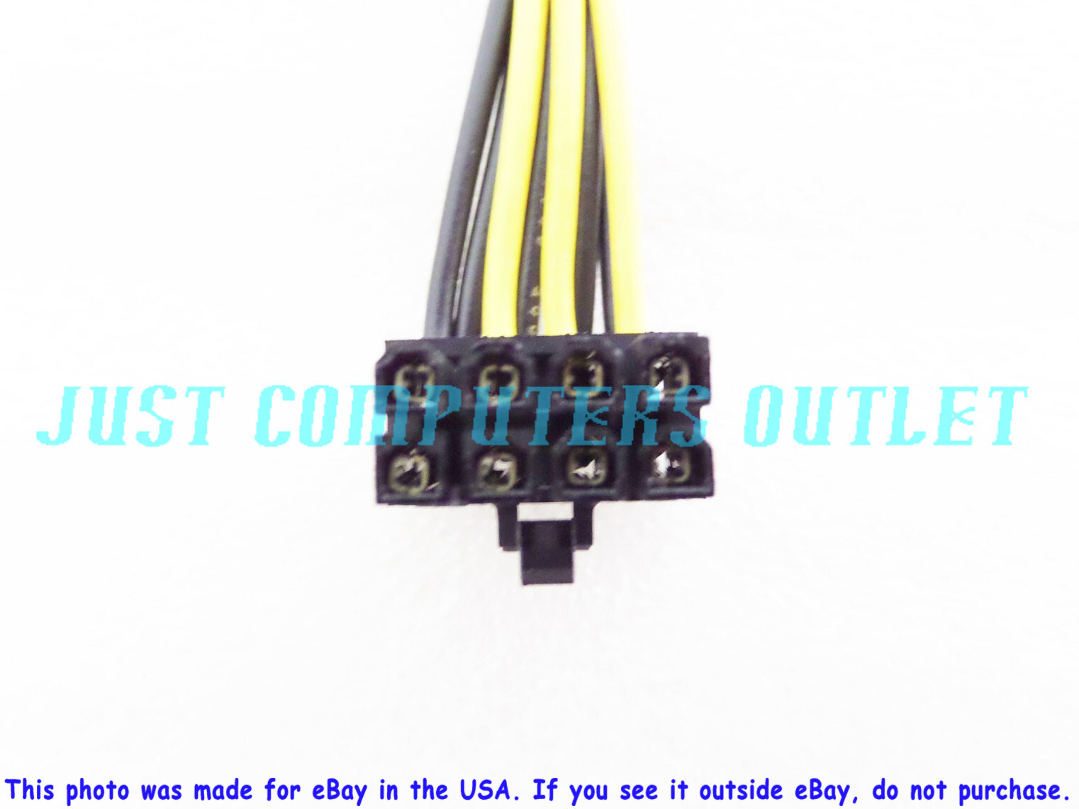🔥 (11mm) Low Profile Female 6pin to 90° 8-Pin Male PCI-E Power Cable Adapter