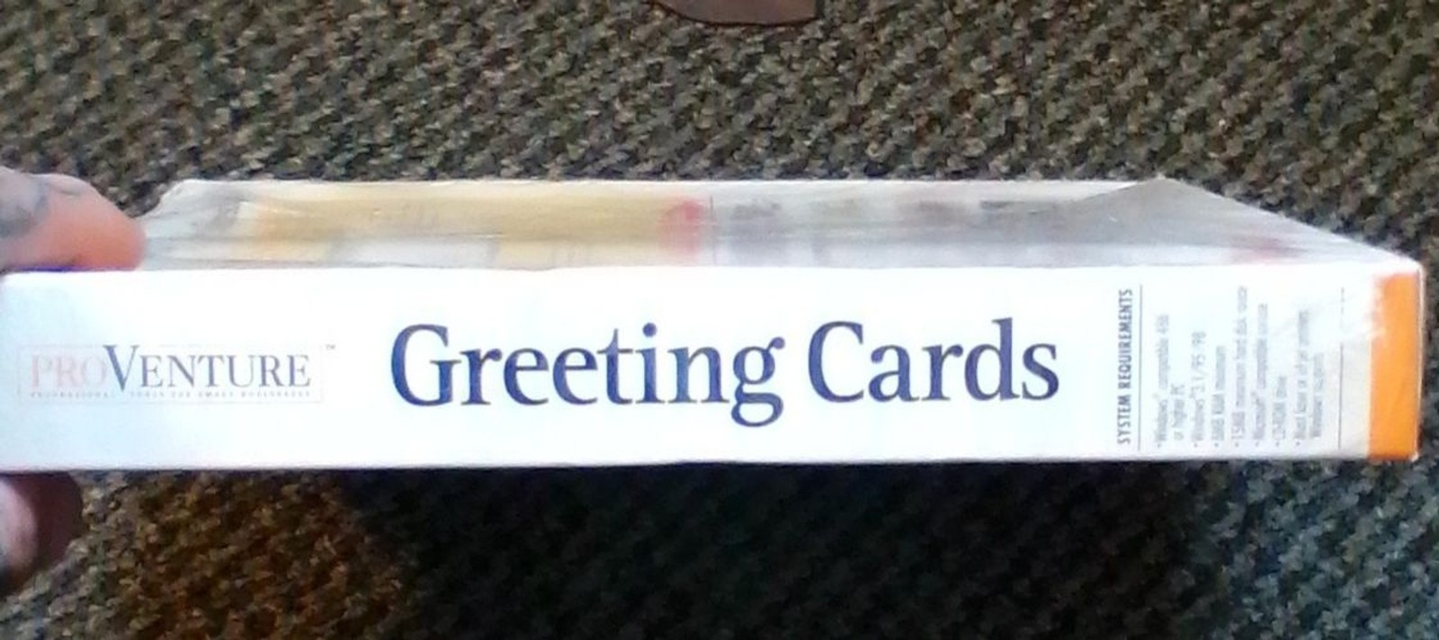 ​PROVENTURE GREETING CARDS PC WINDOWS CD SOFTWARE NEW SEALED VINTAGE CLIPART DIS