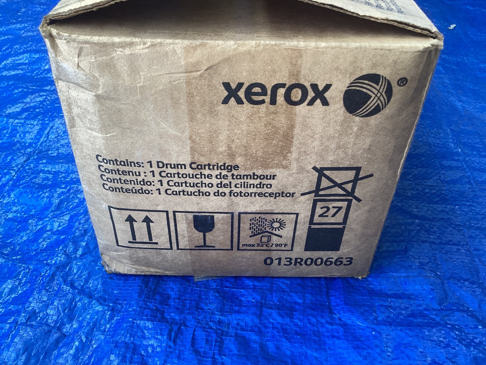 NEW! Xerox 013R00663 Black Drum Cartridge