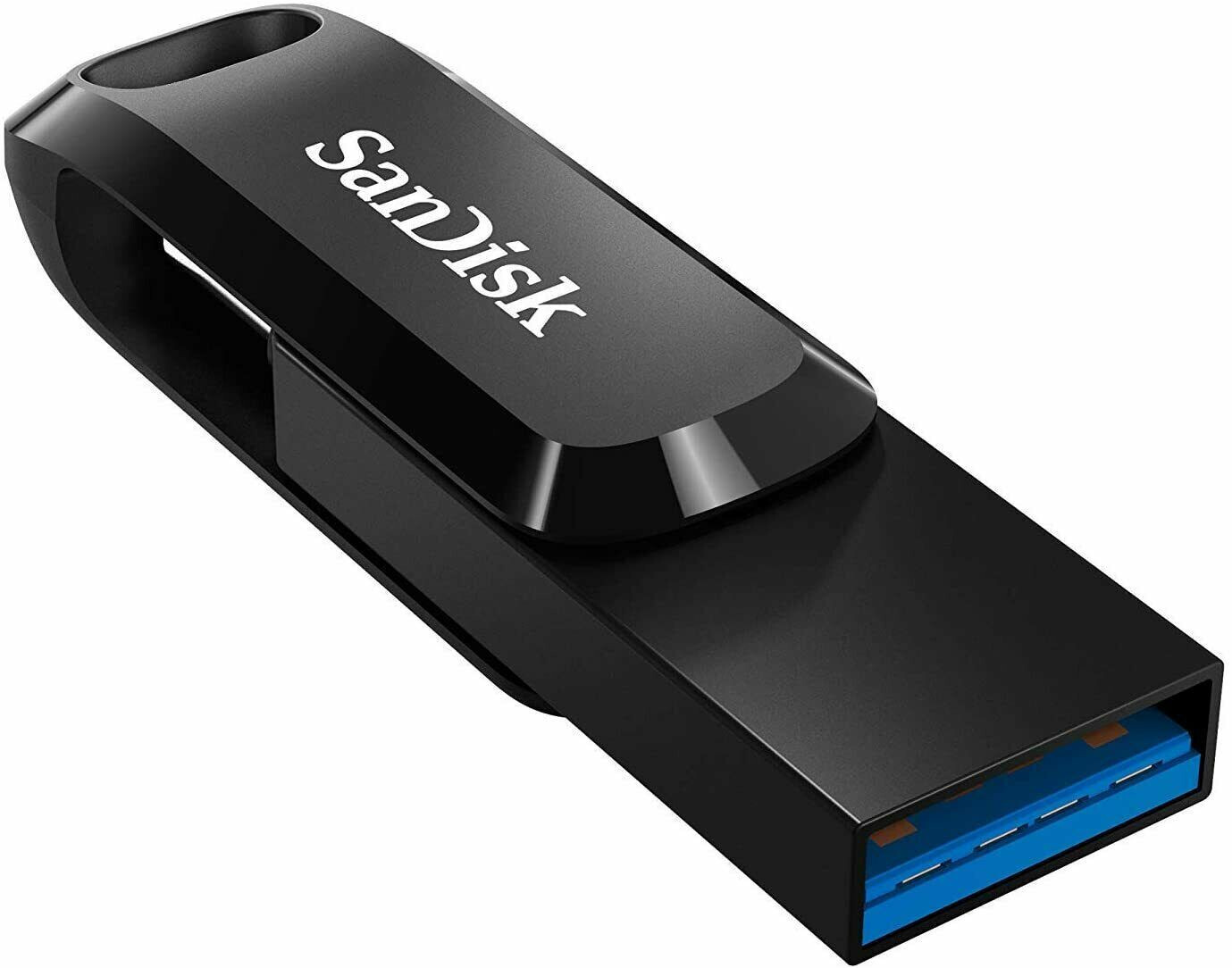 SanDisk Flash Drive Ultra Dual Go USB Type-A & Type-C 32GB 64GB Phone Tablet LOT