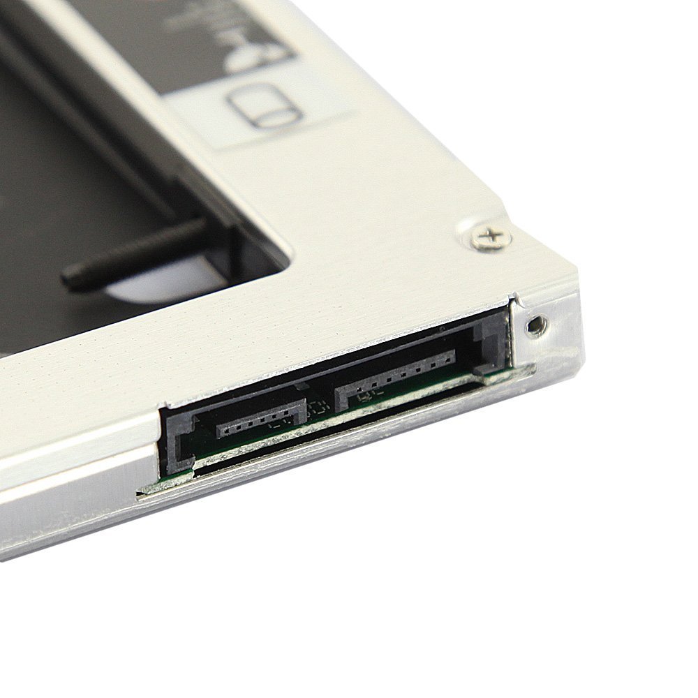 9.5mm Universal SATA 2nd HDD SSD Hard Drive Caddy for CD/DVD-ROM Optical Bay