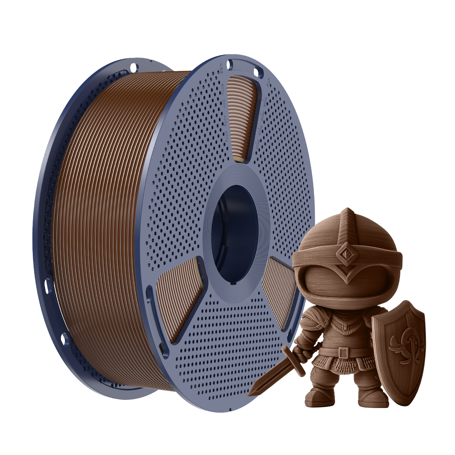 Sunlu Pla Plus Filament For Most FDM 3D Printer 1 Kg Spool (2.2lbs) Chocolate