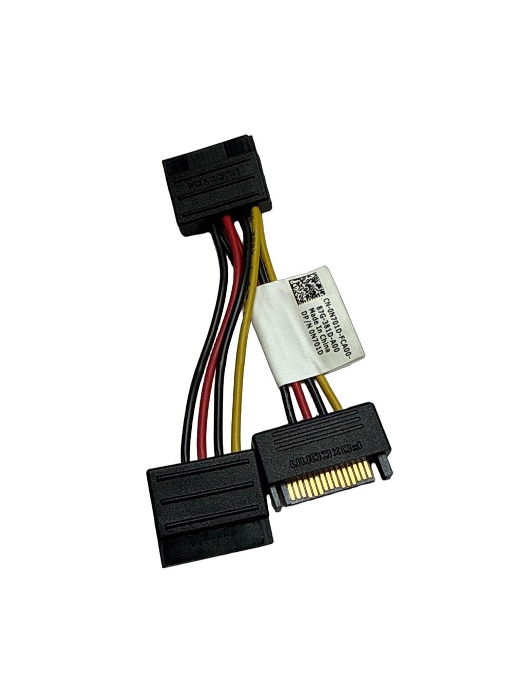 N701D 0N701D New Dell Foxconn SATA Power Connector Splitter Cable 3.75″