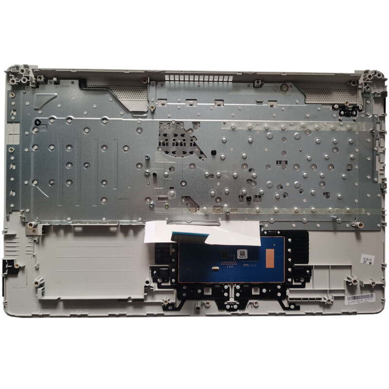 FOR HP Pavilion 17-by1062st 17-by1071cl 17-ca0000 UK Keyboard Silver Palmrest
