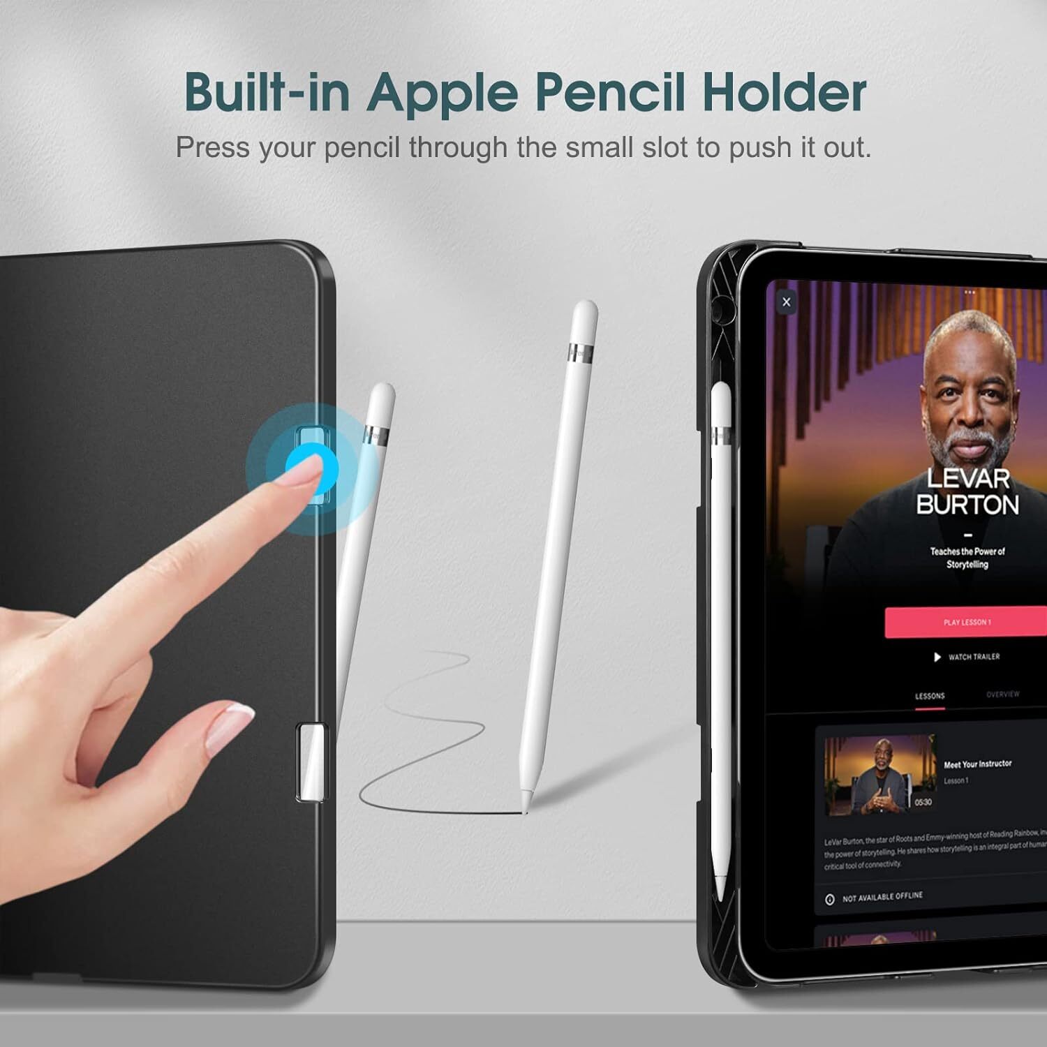 Case for iPad 10th Generation (2022) Multi-Angle Viewing Stand Protective Cover
