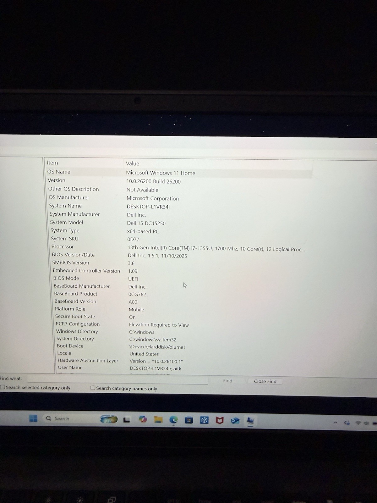 Dell 15 DC15250 Brand New Laptops (touchscreen) 13 Gen i7 Windows 11