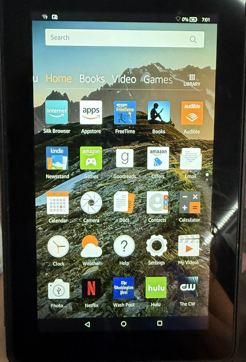 Amazon Fire (5th Generation) Tablet 8GB Wi-Fi 7in Fire OS Bluetooth