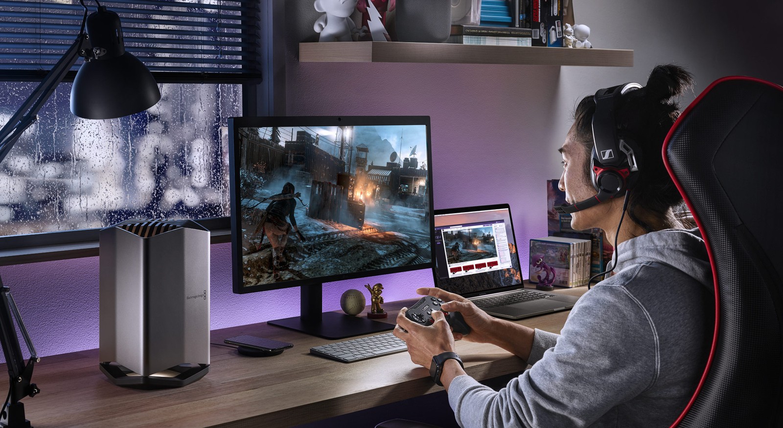 Blackmagic Design eGPU Pro Radeon RX Vega 56 8GB Thunderbolt 3 External GPU