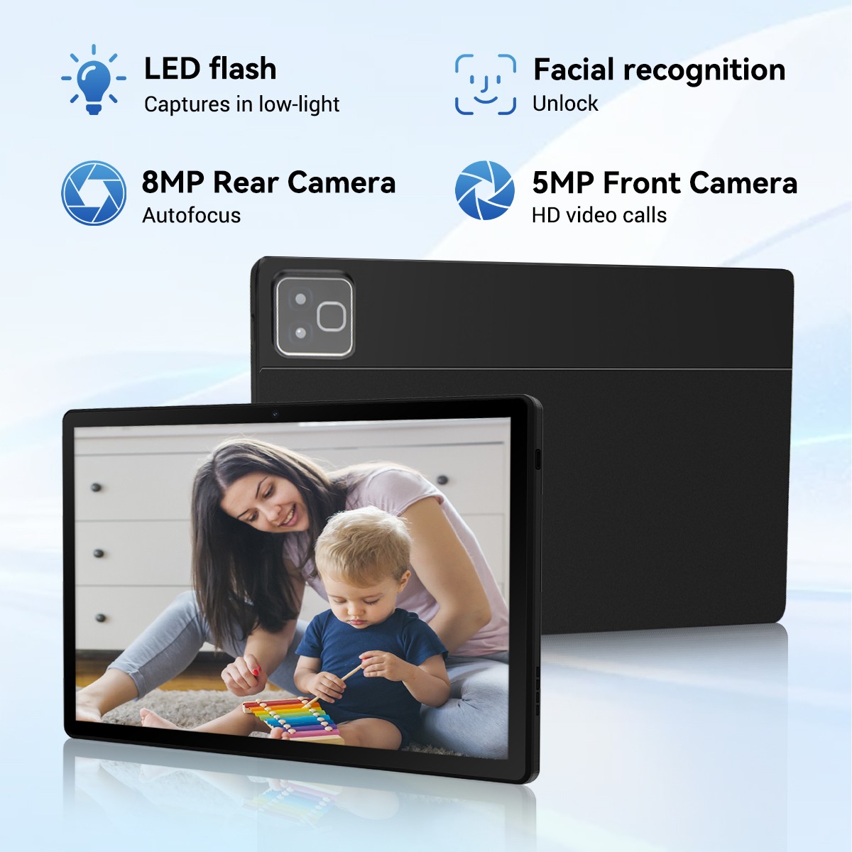 AEEZO 11 inch WIFI Tablet Android 16 IPS Full HD 30GB/32GB + 128GB/256GB LED