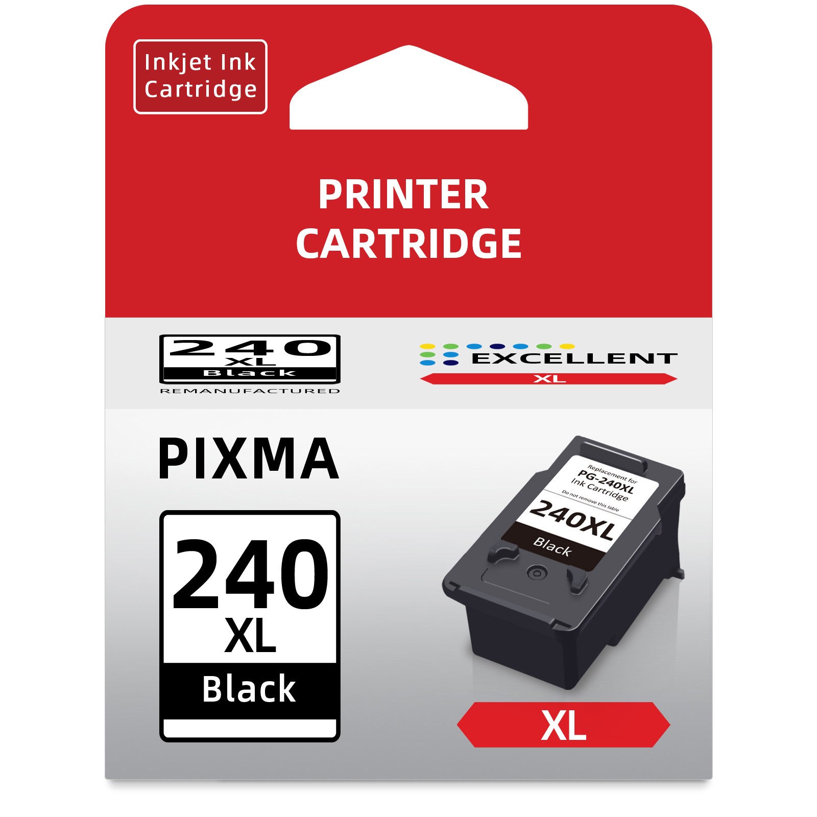 PG-240XL CL-241XL Black Color Ink Cartridge for Canon PIXMA MG2120 MG2220 MG3620