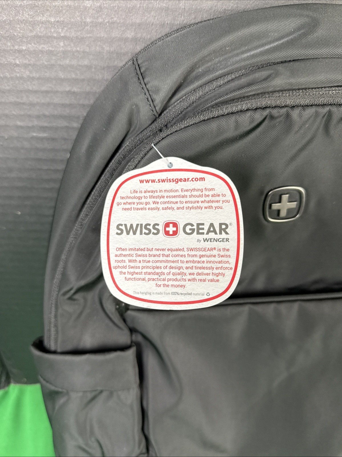 Swissgear 2822 Laptop Backpack Black – 13 inch laptop compatible