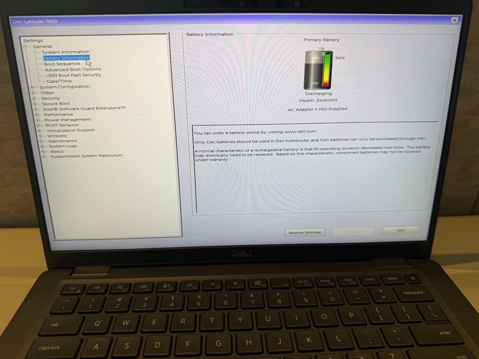 Dell Latitude 7410 14″FHD Core i5-10310U @ 1.70GHz 16GB RAM 256GB SSD W 11 Home