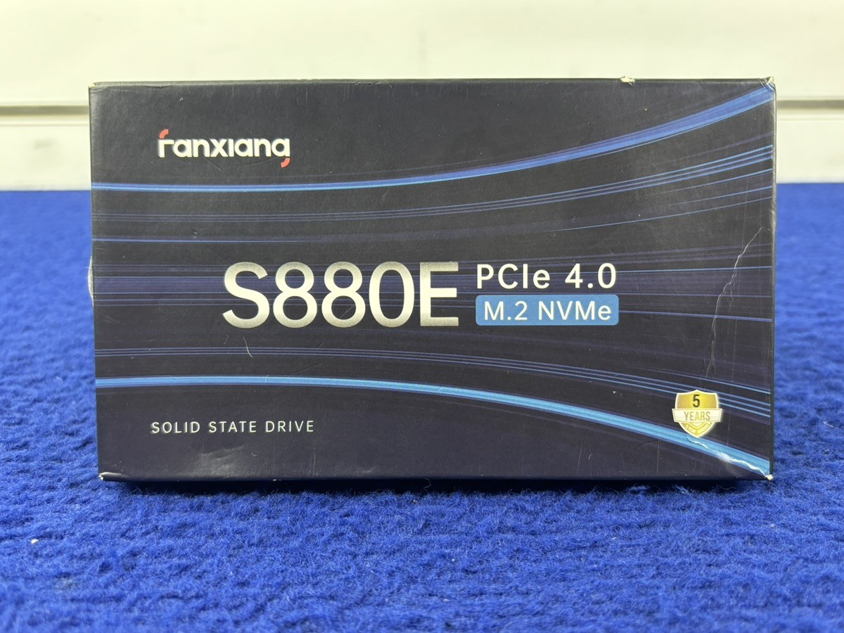 Fanxiang S880e 1TB PCle 4.0 M2 NVMe SSD 3D Nand PC & PS5 (PKM065150)