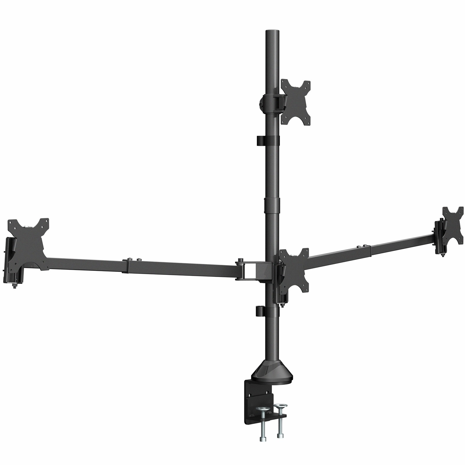 VIVO Telescoping Extra Tall Quad Ultrawide 27″ to 38″ Monitor Desk Mount