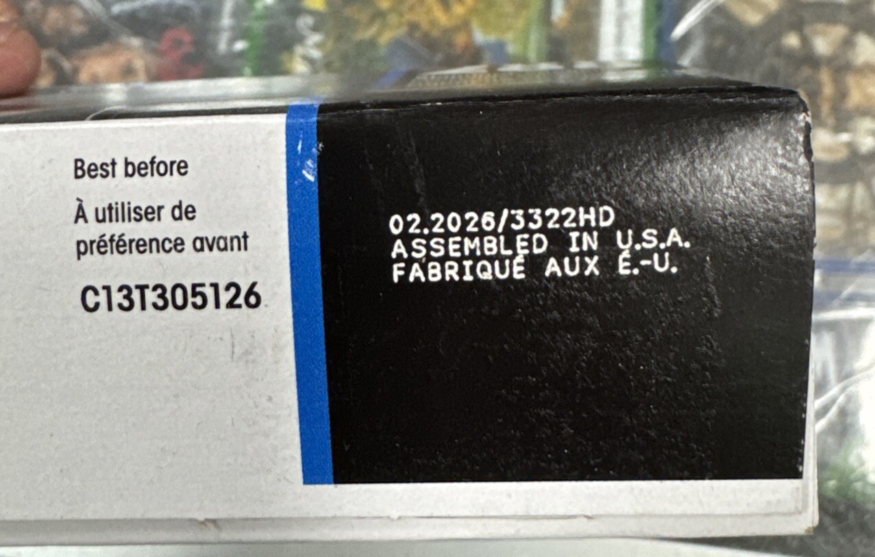 NEW Epson 288 Black Standard Capacity Printer Ink Cartridges 2-Pack Exp 02/2026