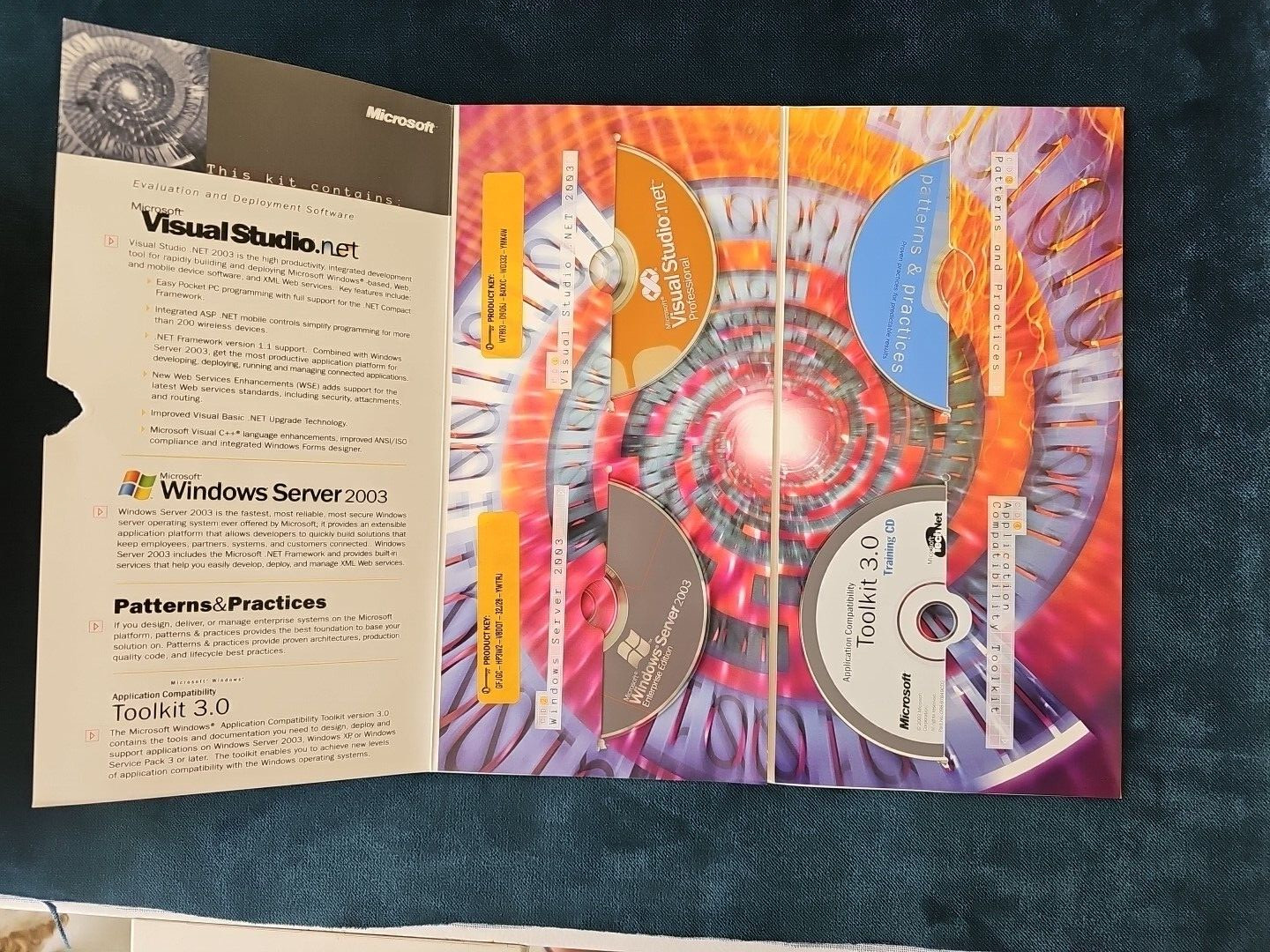 Microsoft Action Pack Subscription W/78 CDs & keys