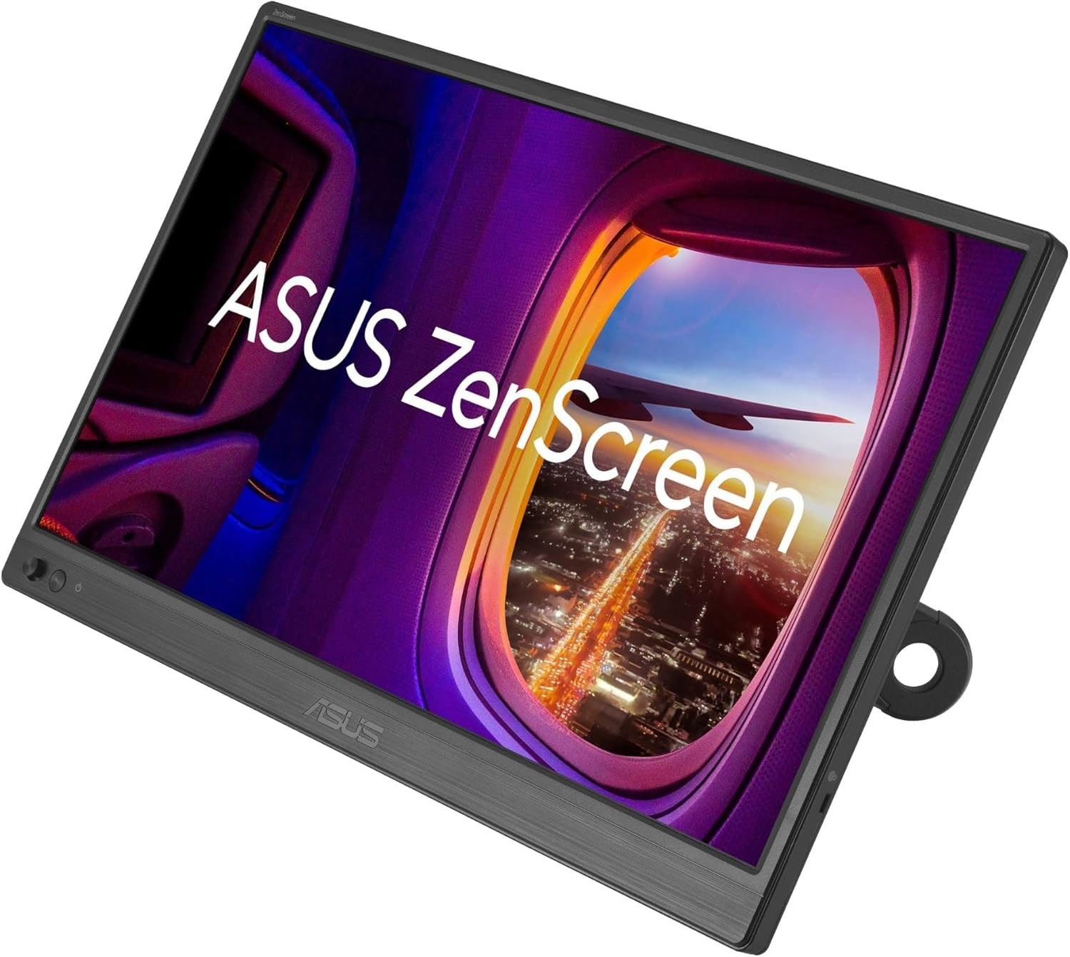 ASUS ZenScreen 15.6” Portable Monitor for Laptop (MB169CK) – Dual USB-C, Mini-HD