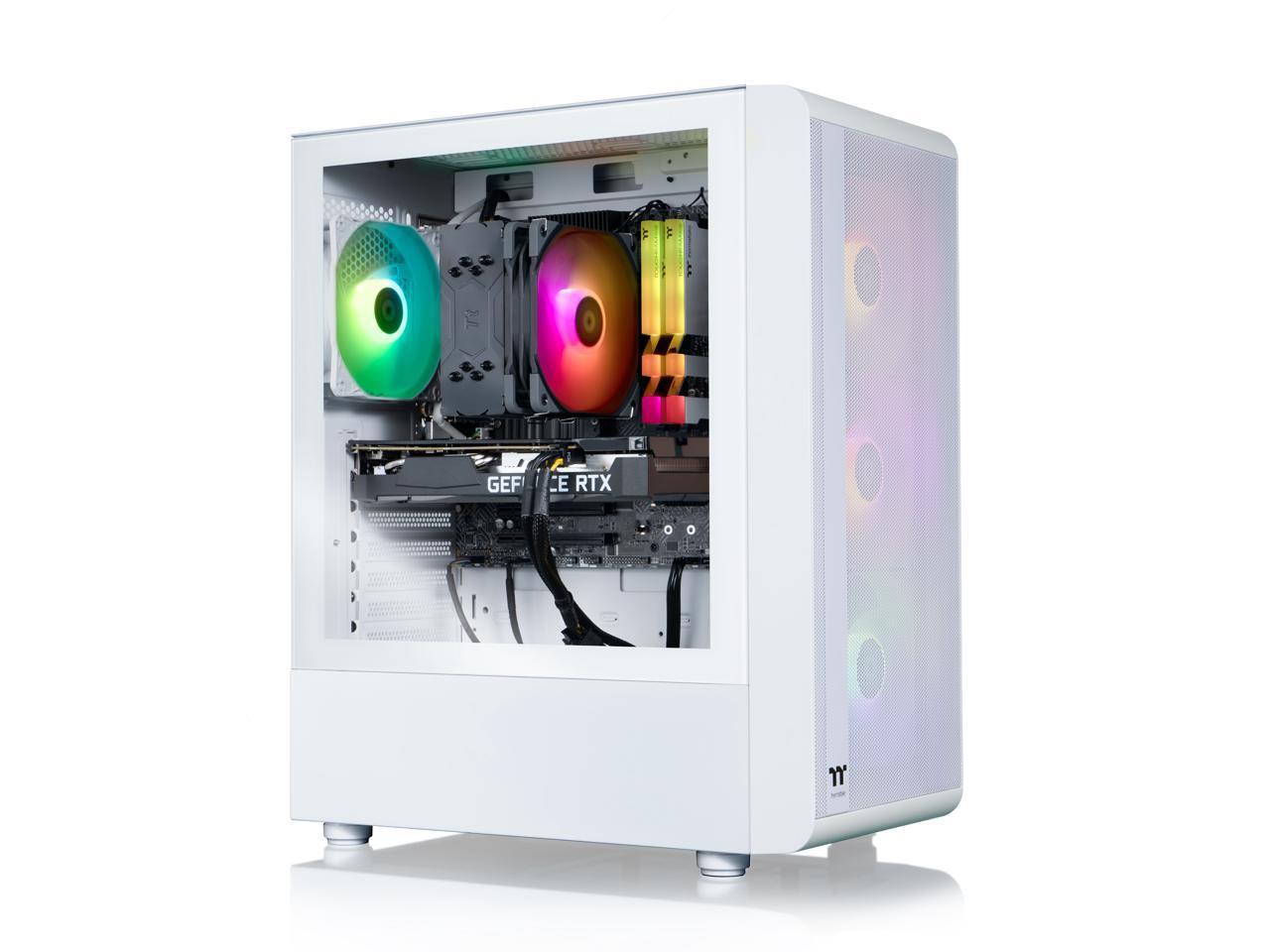 Thermaltake LCGS Quartz i350 R4 Gaming Desktop (Intel Core i5-12400F, 3600Mhz 16