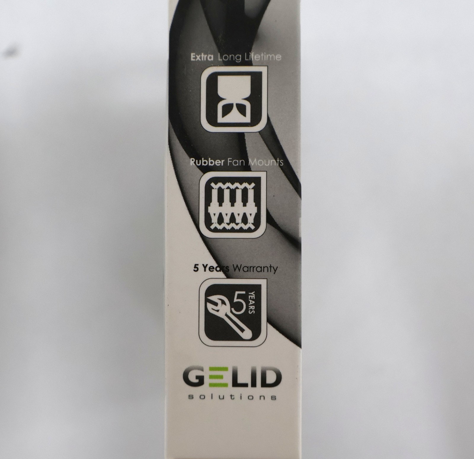 Gelid Solutions Silent 9 PWM 92mm Case Fan 1500 RPM 3-Pin Connector (Pack of 3)