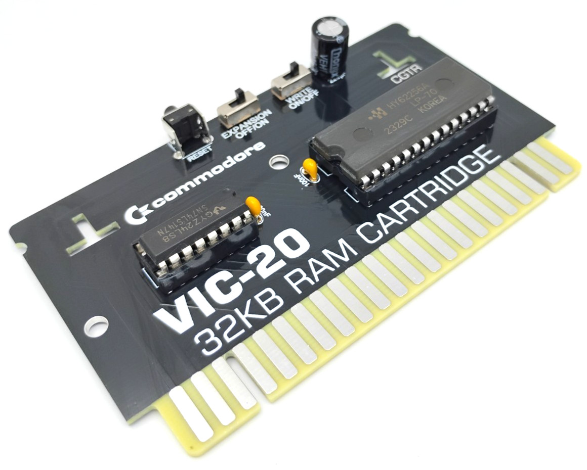 Commodore Vic 20 32KB RAM Expansion Switchable High Quality – Fast USA Seller