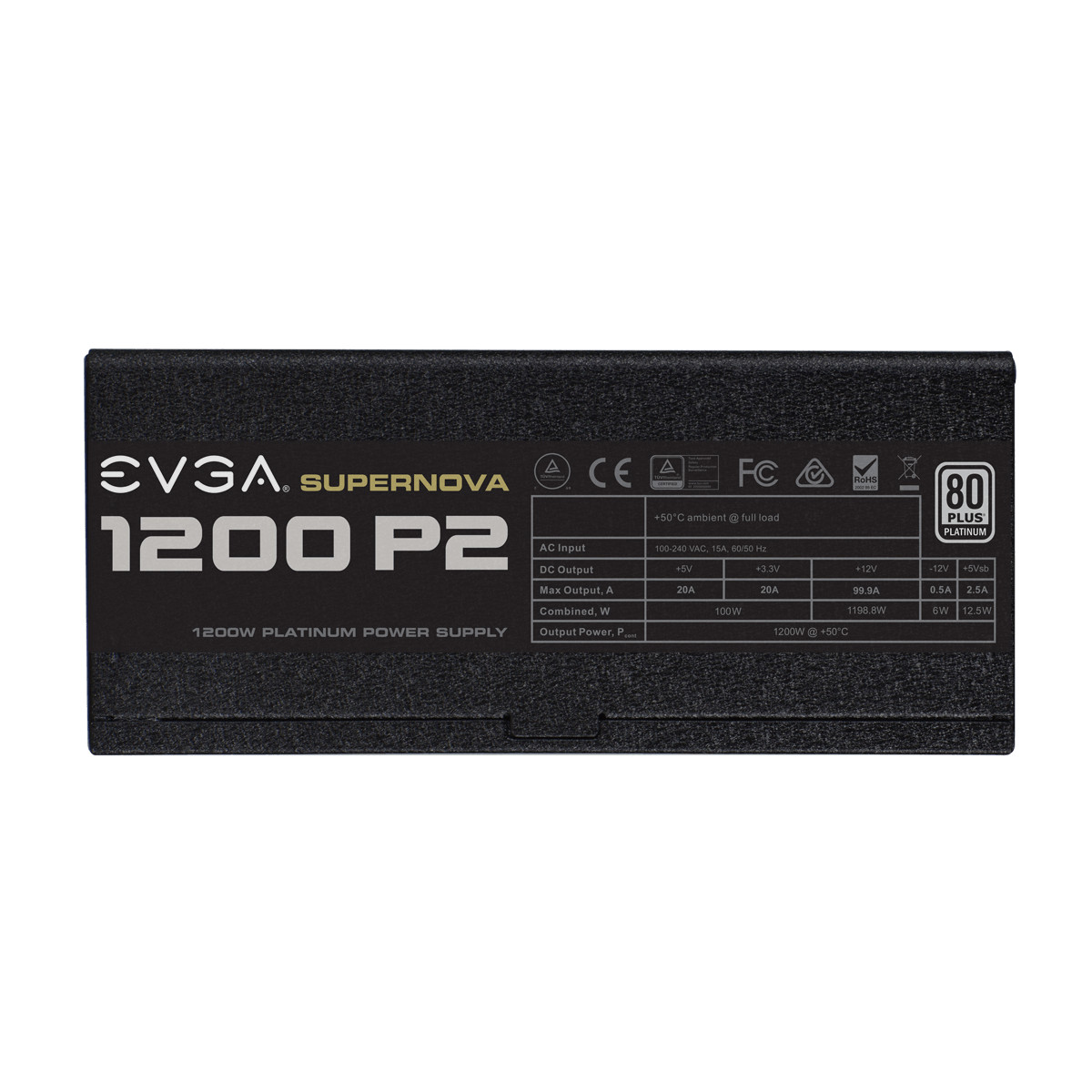 New, Open Box, EVGA SuperNOVA 1200 P2, 80+ PLATINUM 1200W, Fully Modular