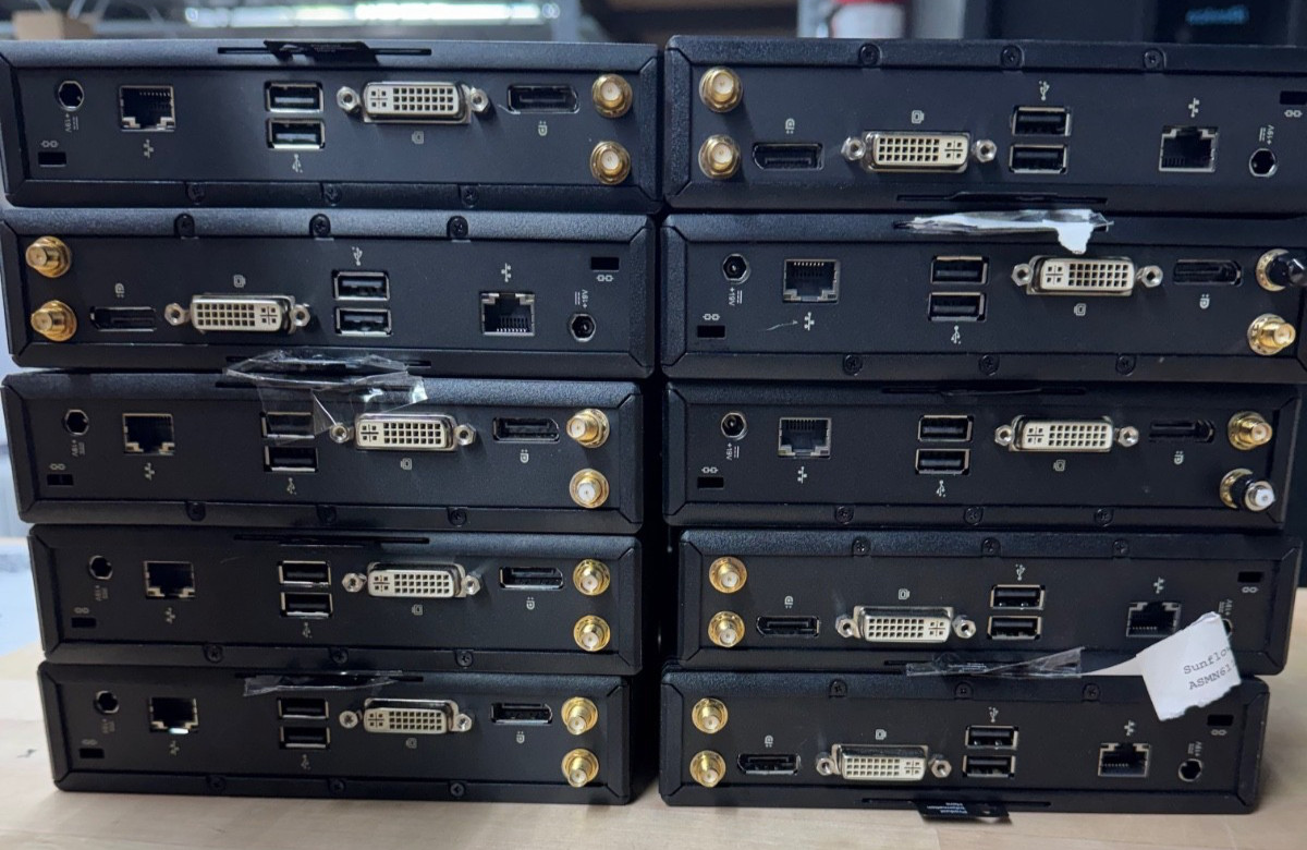 Lot of 10 Dell Wyse 5010 DX0D Thin Clients | 2GB RAM | 8GB Flash – UNTESTED