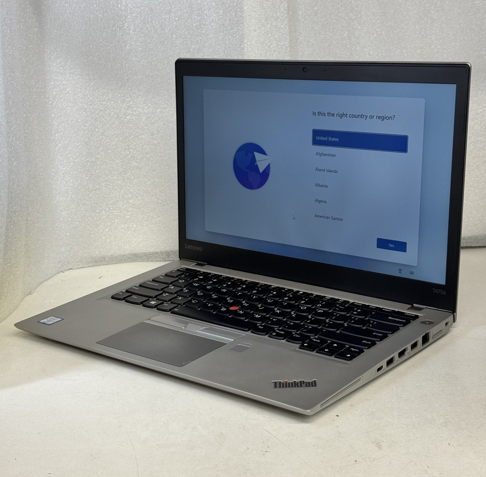 Lenovo ThinkPad T470s i7-7600U 2.8GHz 12GB RAM 512GB SSD Win11 Pro #TP60