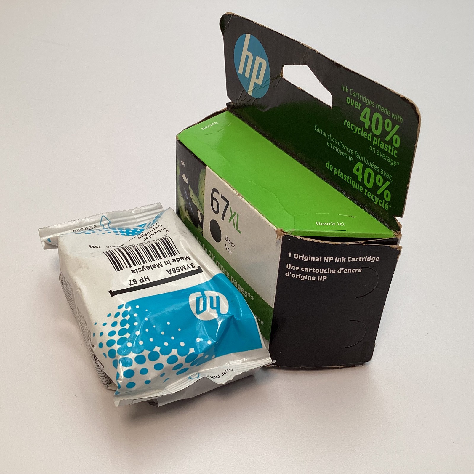 Genuine HP 67 & 67XL Ink Cartridge Black & Tri-Color – DeskJet ENVY 2023 – 2025