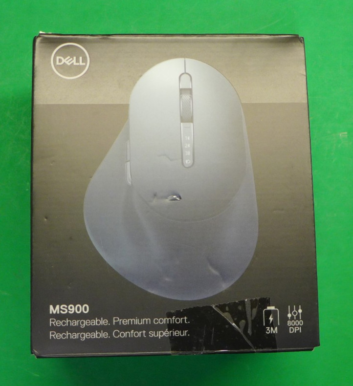 GENUINE Dell MS900 Rechargeable Mouse Black YMX7Y