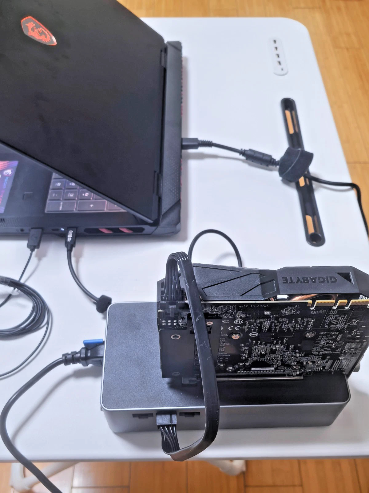 AG02 eGPU External Graphics Card Dock 800w Power thunderbolt 3/4 usb4 OCUlink