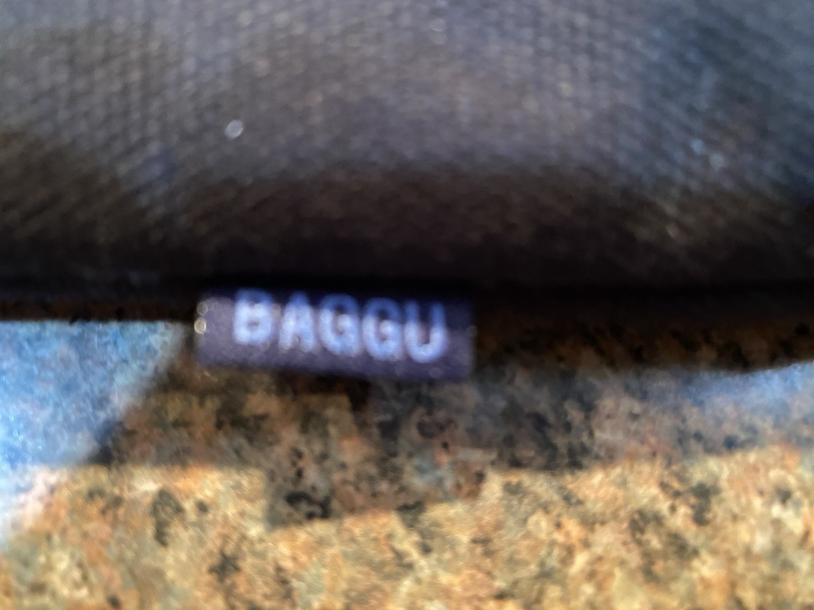 Baggu Black 11” Laptop Macbook Air Tablet Sleeve Fleece Inner New