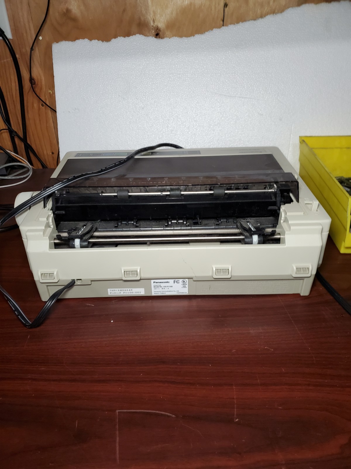 Panasonic KX-P1150 Multi-Mode Dot Matrix Printer Powers on! #69