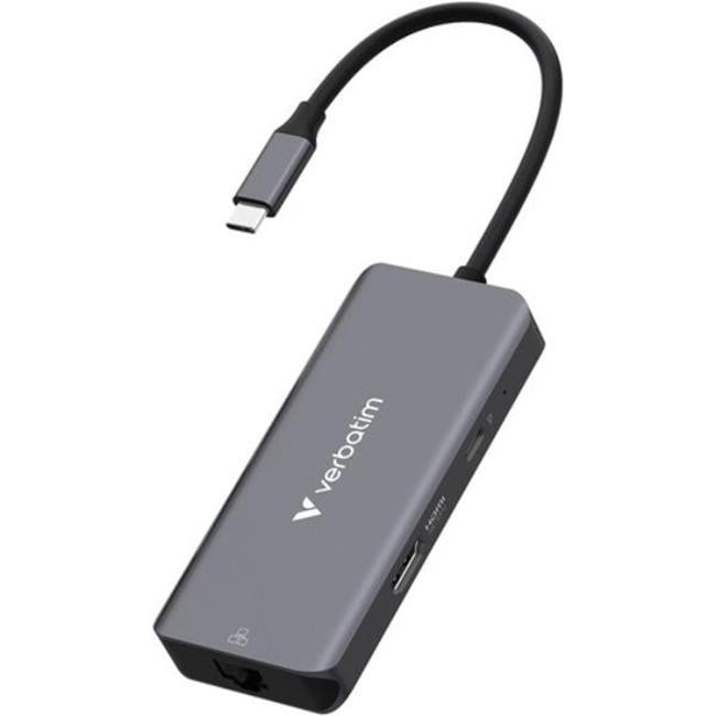 USB-C Essentials Multiport Hub – 6-Port USB 3.2 – HDMI & RJ45 Ethernet Adapter